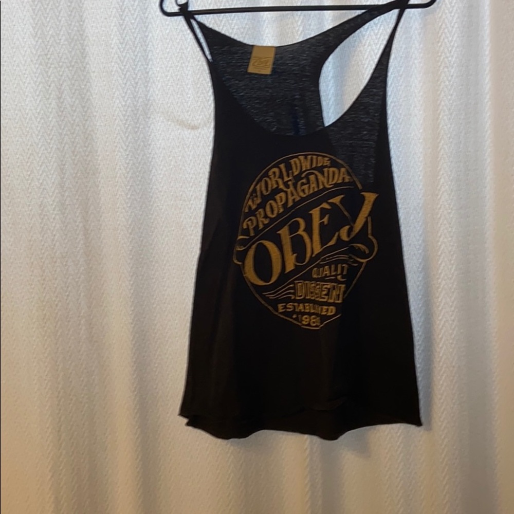 Obey women’s tank (m)